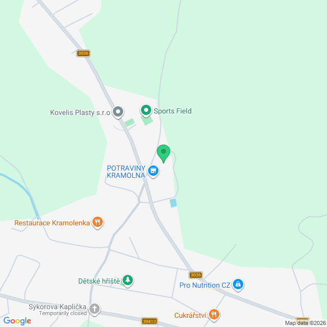 Naplánovat trasu do školy Obrázek mapy, kde se nachází škola